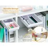 Bostitch Konnect Under Desk Drawer, Self-Adhesive Slide Out Storage Organizer, White, 2PK KT2-DRWR-WHT